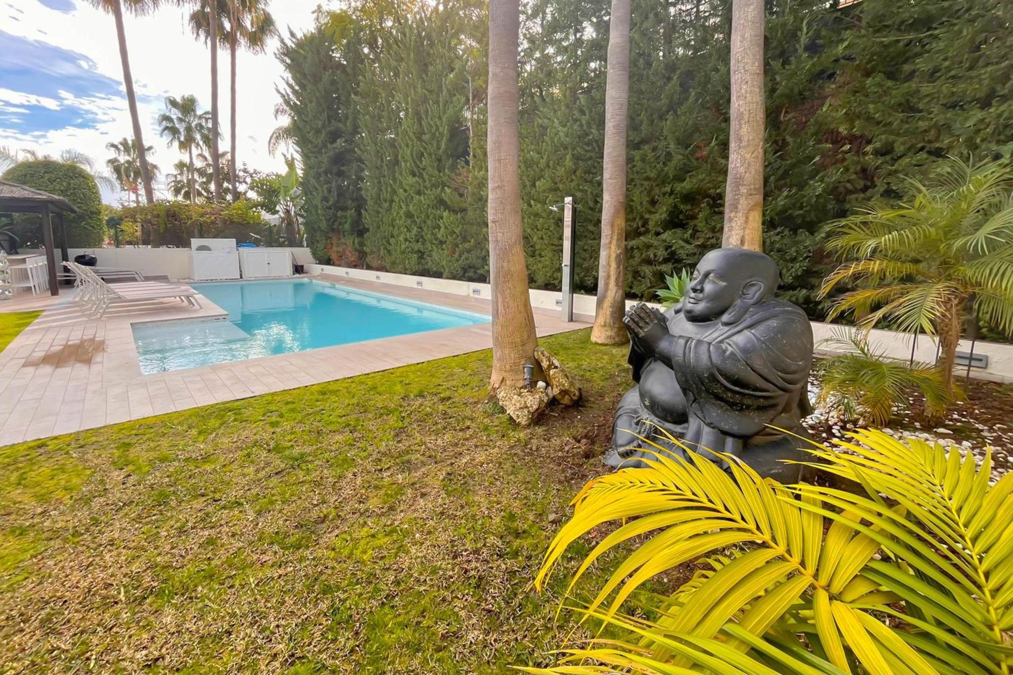 Villa New Zacaluca Pool Sauna & Gym - Happy Rentals Marbella Ngoại thất bức ảnh