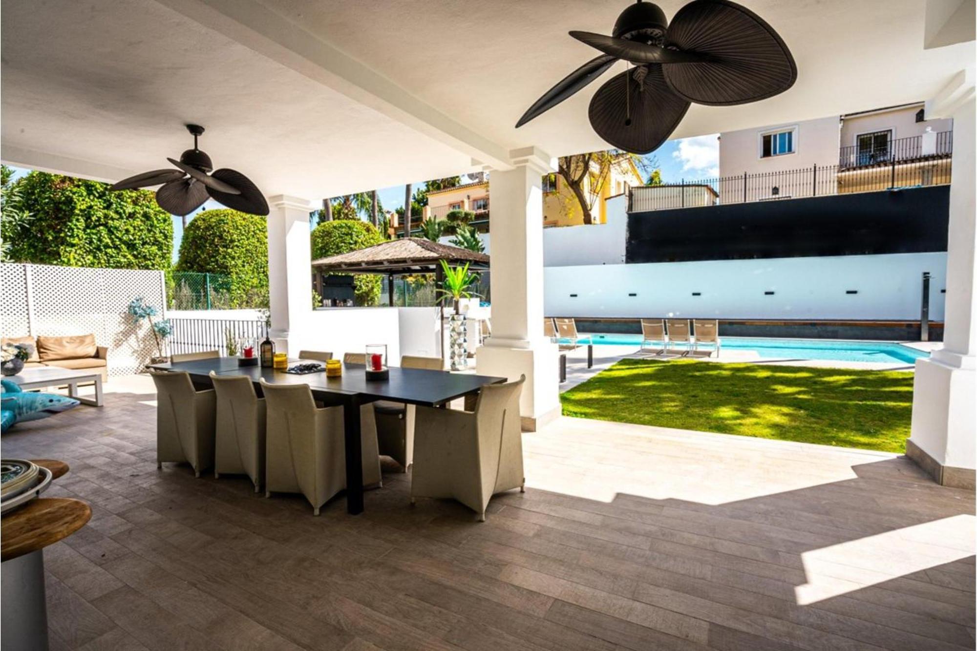Villa New Zacaluca Pool Sauna & Gym - Happy Rentals Marbella Ngoại thất bức ảnh
