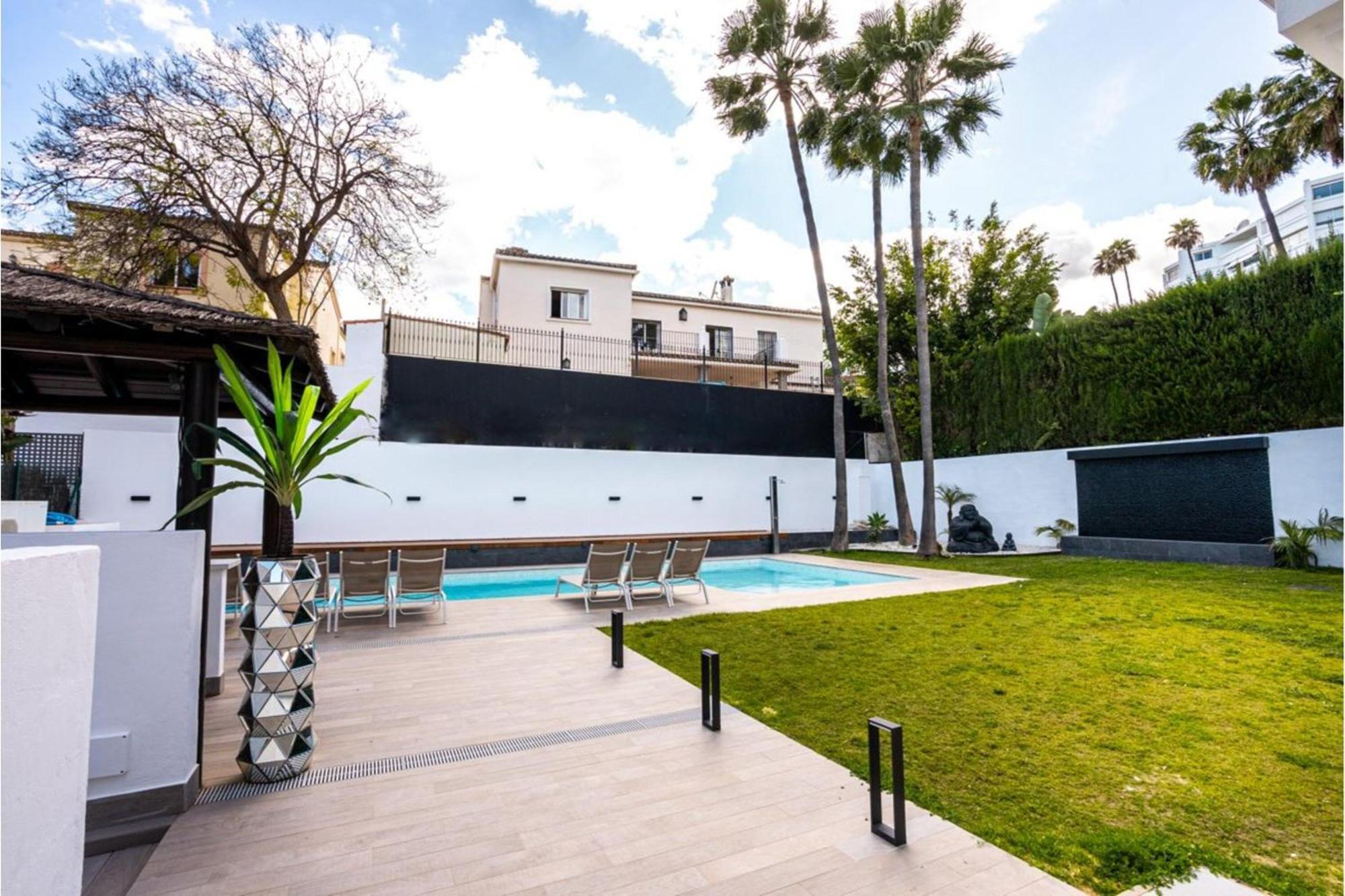 Villa New Zacaluca Pool Sauna & Gym - Happy Rentals Marbella Ngoại thất bức ảnh