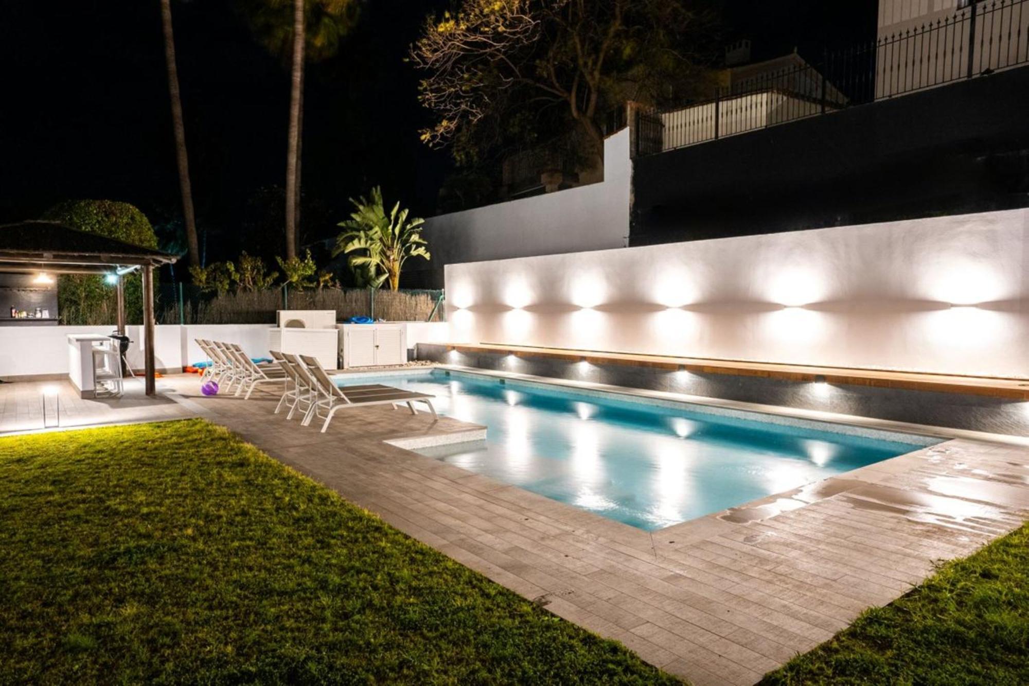 Villa New Zacaluca Pool Sauna & Gym Marbella Ngoại thất bức ảnh