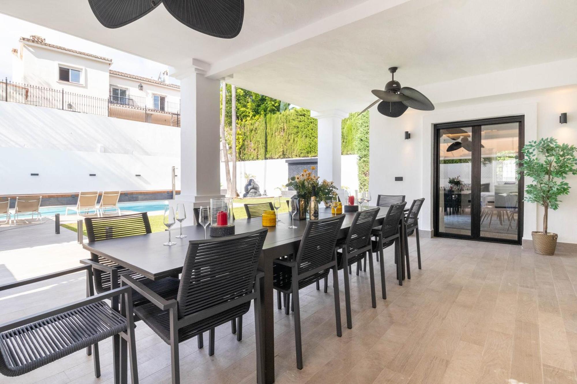 Villa New Zacaluca Pool Sauna & Gym - Happy Rentals Marbella Ngoại thất bức ảnh